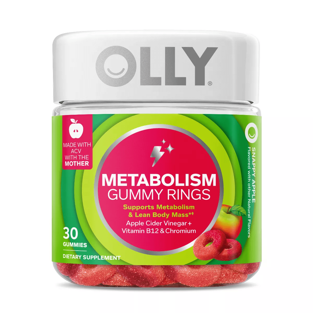 OLLY Metabolism Gummy Rings