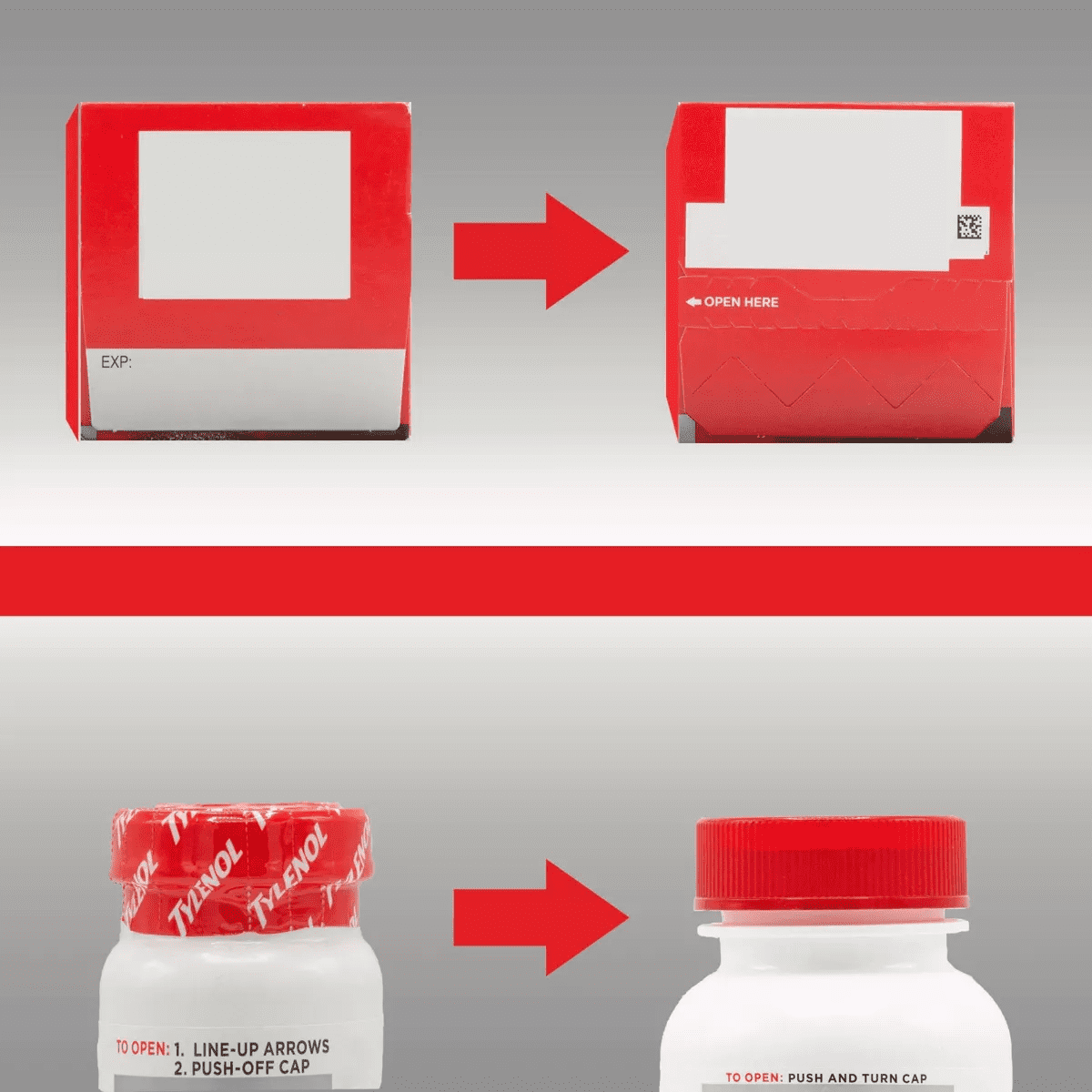 Tylenol Extra Strength Pain Reliever and Fever Reducer Caplets - Acetaminophen - Image 5