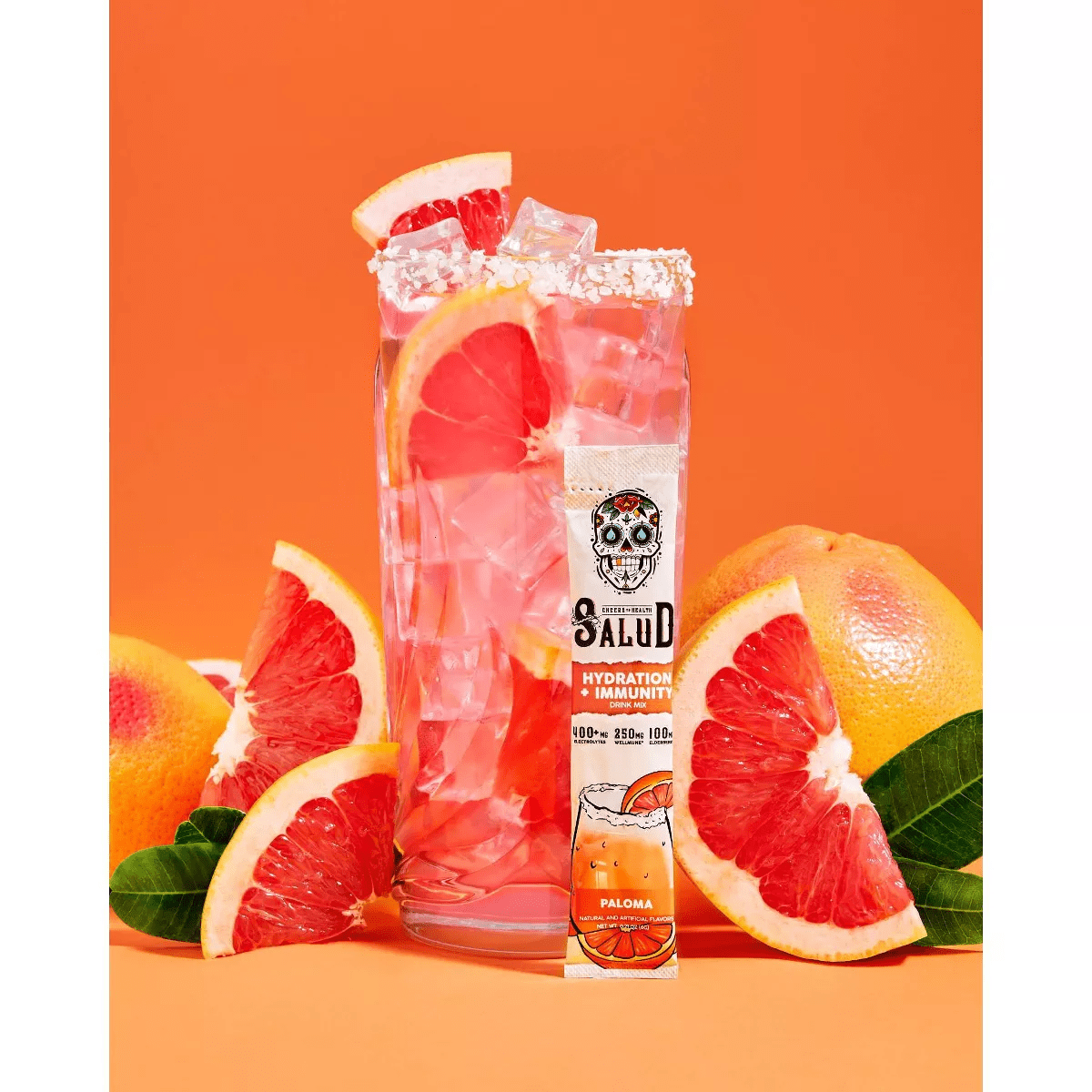 Salud Hydration + Immunity Paloma Electrolyte Drink Mix - 6Pk/0.21Oz Packet Sticks - Image 2