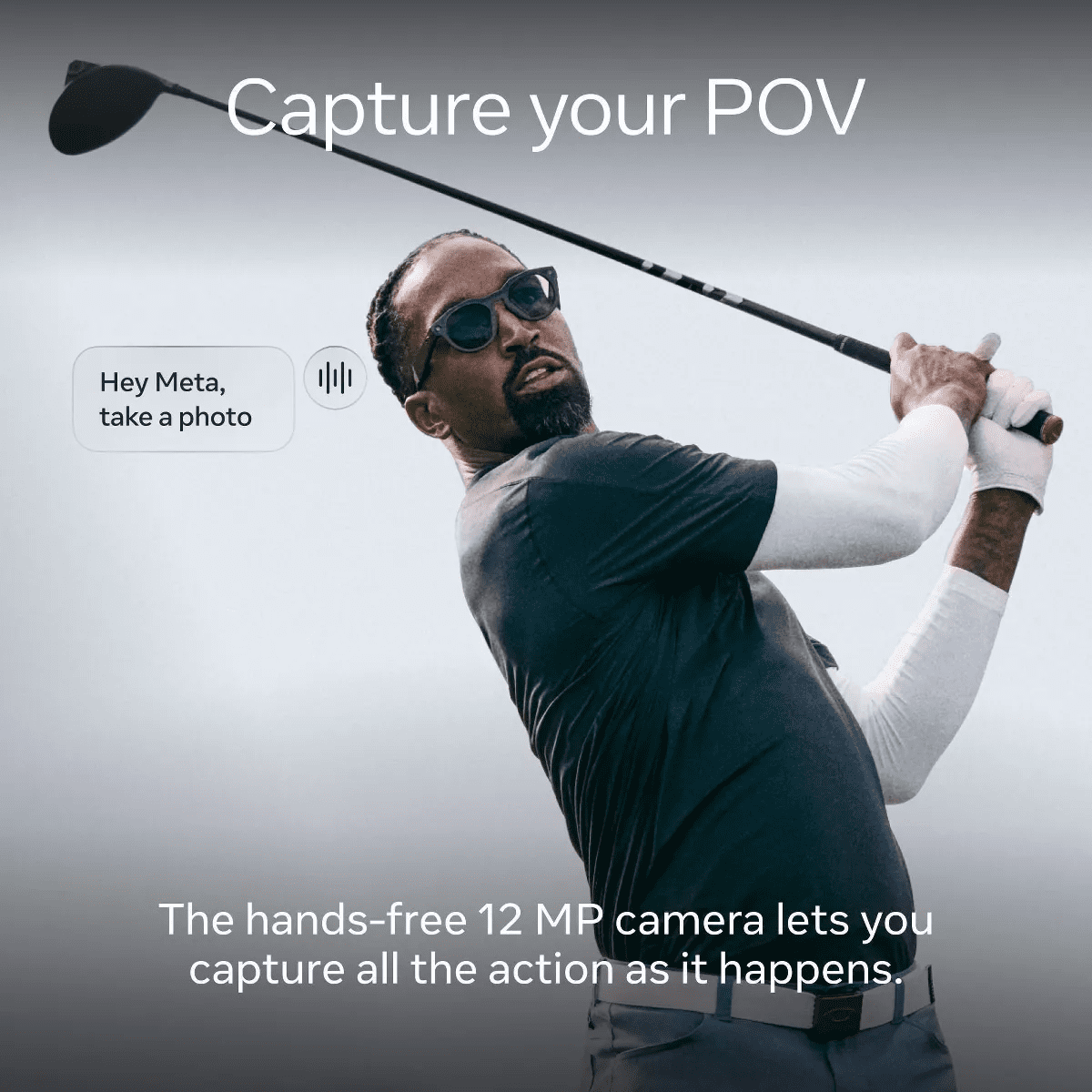 Oakley | Meta HSTN Glasses with Meta AI, Audio, Photo, Video Compatibility - Image 5