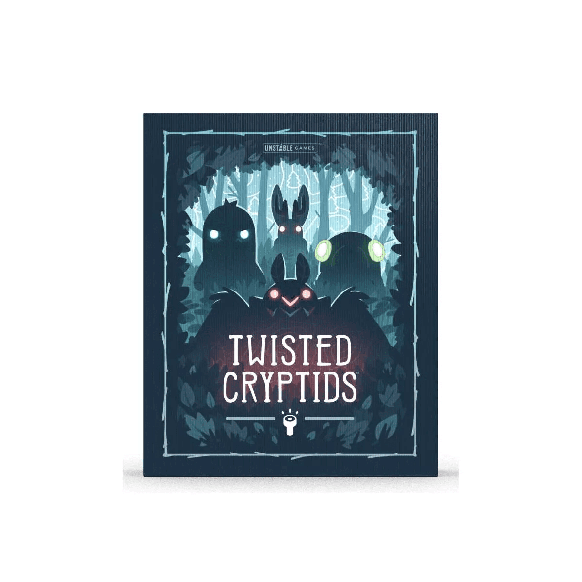 Teeturtle Twisted Cryptids Board Game: Creative Thinking, 30-60 Min Play, 2-4 Players, Includes Cards & Tokens
