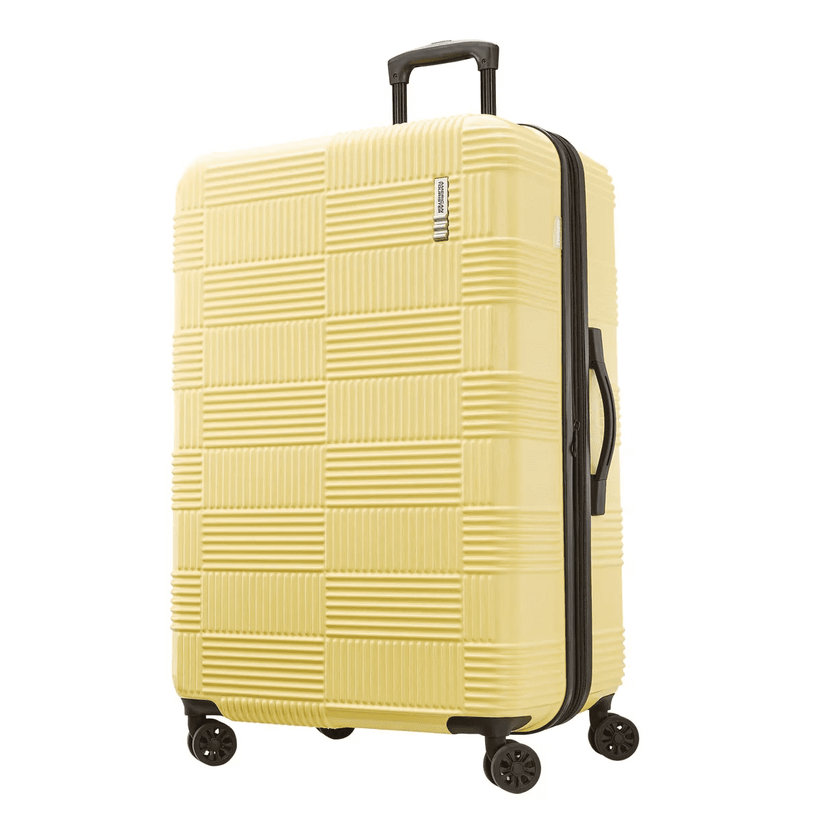 American Tourister NXT Hardside Large Checked Spinner Suitcase - Image 12