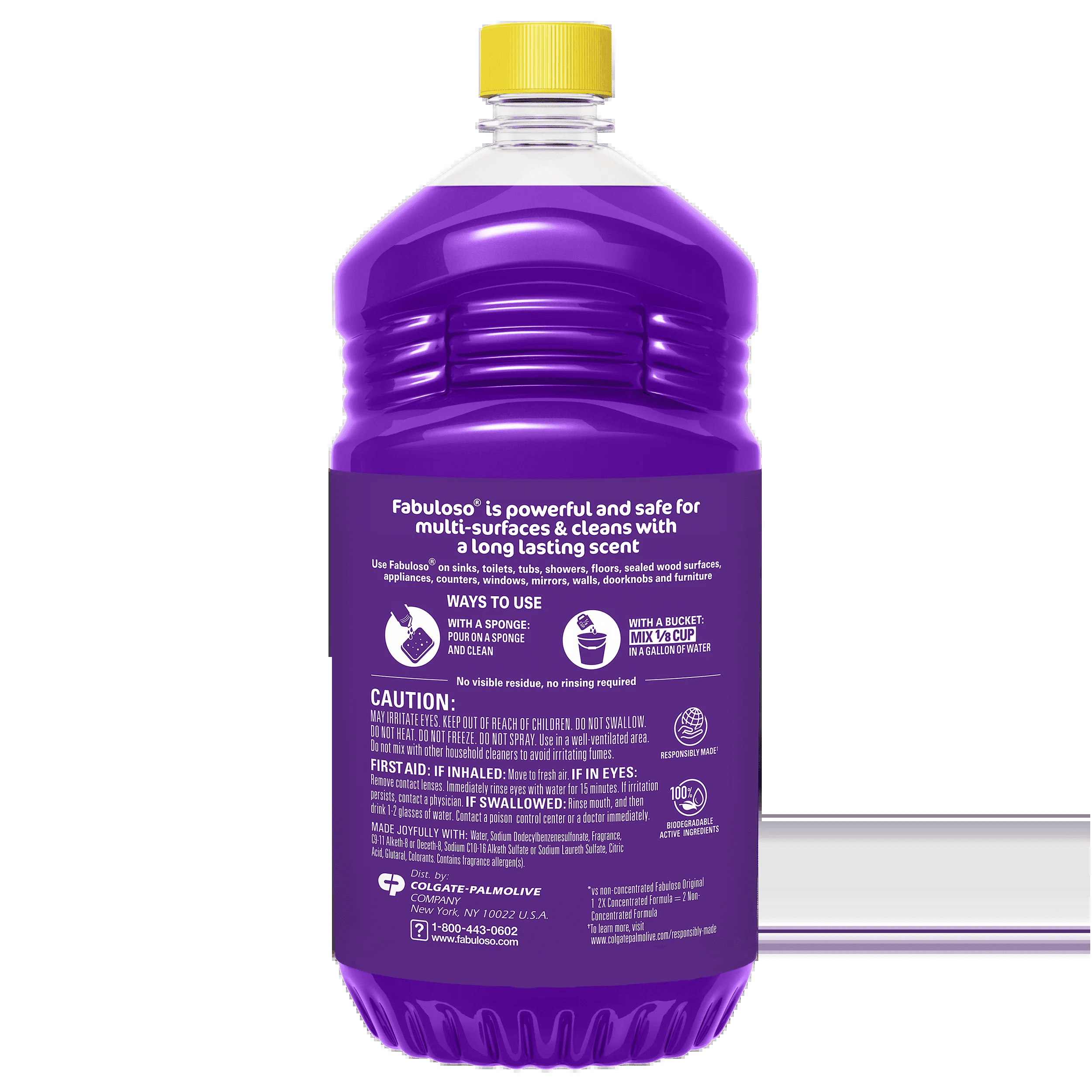 Multi-Purpose Cleaner & Floor Cleaner 2X Concentrated, Lavender - 56 Fl Oz - Image 13
