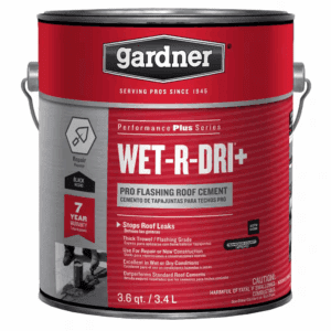 3.6 Qt. Wet-R-Dri+ Pro Flashing Roof Cement