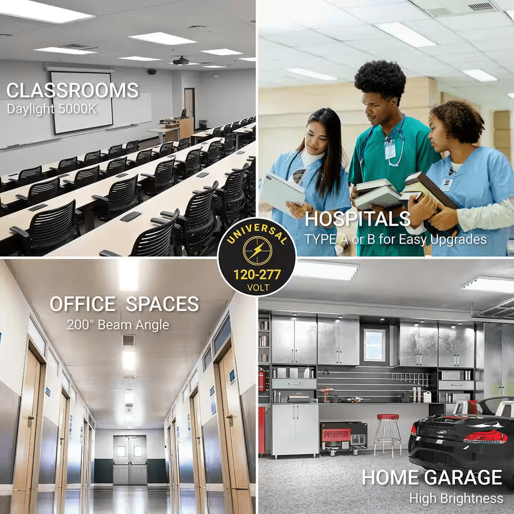 18-Watt 4 Ft. LED Linear T8 Tube Light Bulb Type A&B Ballast Bypass Daylight 5000K (30-Pack) - Image 6