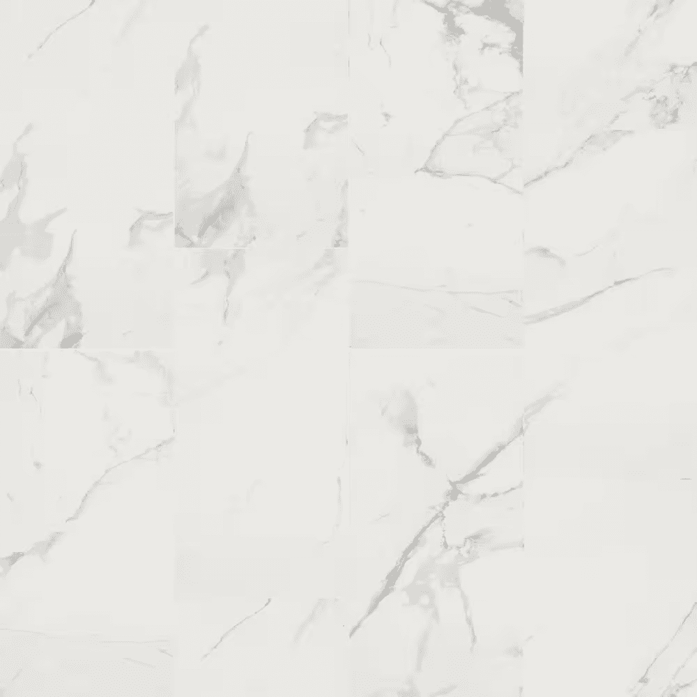 Carrara White Marble Look Polished Porcelain Tile, 12 In. X 24 In. Floor and Wall (16 Sq. Ft. /Case) - Image 11