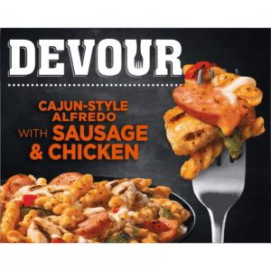 Devour Frozen Cajun Style Alfredo with Sausage and Chicken - 10Oz