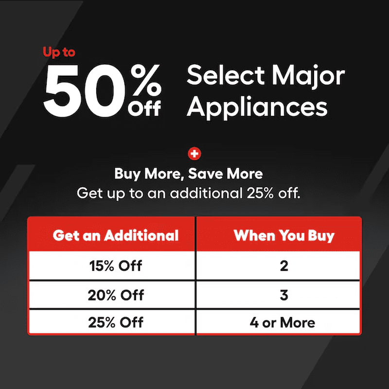 24-In Front Control Built-In Dishwasher ( Printproof Stainless Steel ) with Third Rack, Quadwash and Dynamic Dry , 48-Decibel - Image 3