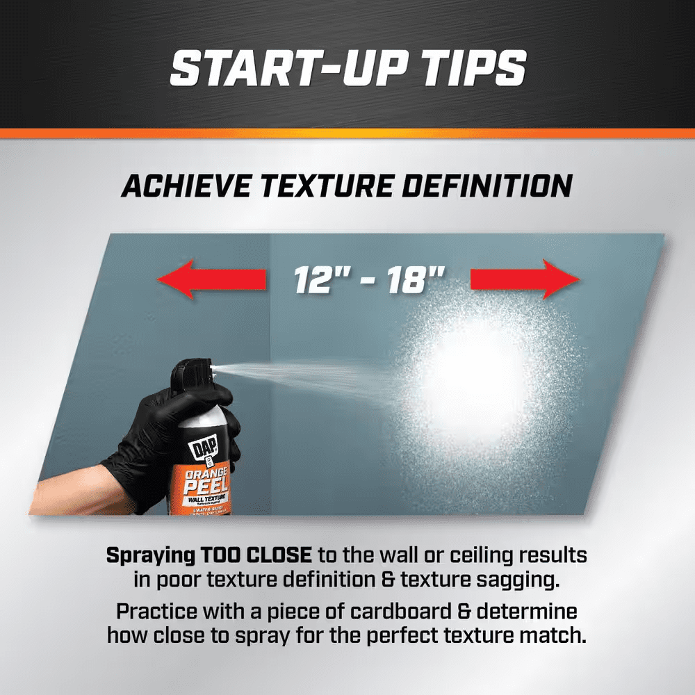Spray Texture 20 Oz. Orange Peel Water Based Wall Texture Quick Repair (6-Pack) - Image 6