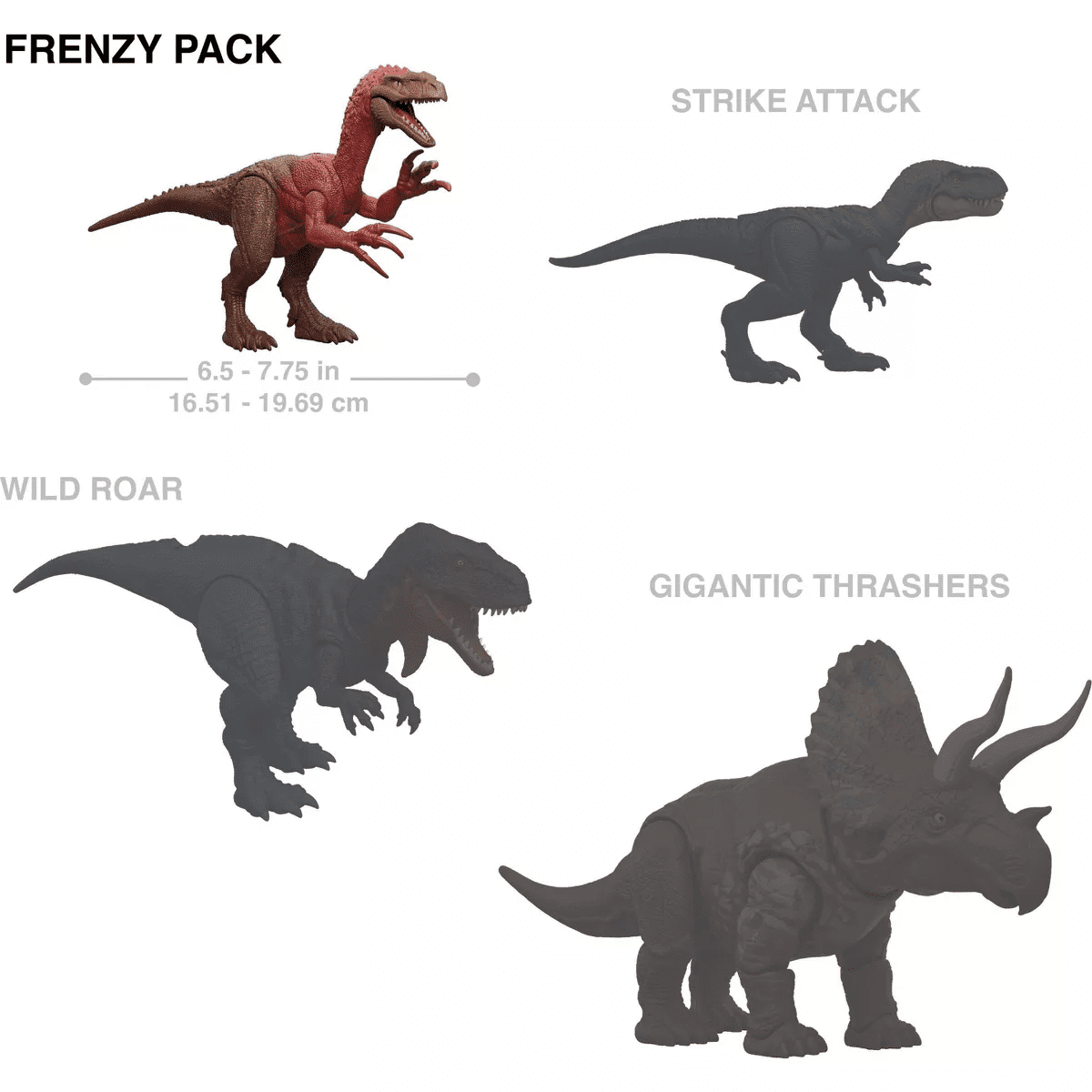 Jurassic World Rebirth Frenzy Pack Iani Dinosaur Figure, Authentic Toy, Digital Play - Image 2