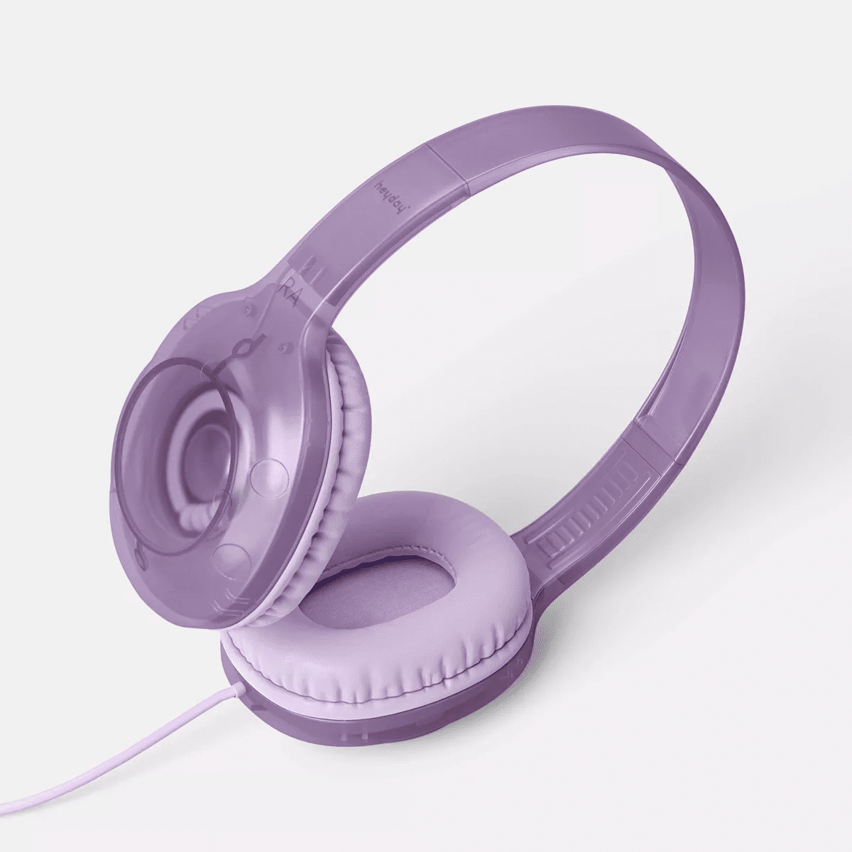 Wired On-Ear Translucent Jelly Headphones - Heyday - Image 3