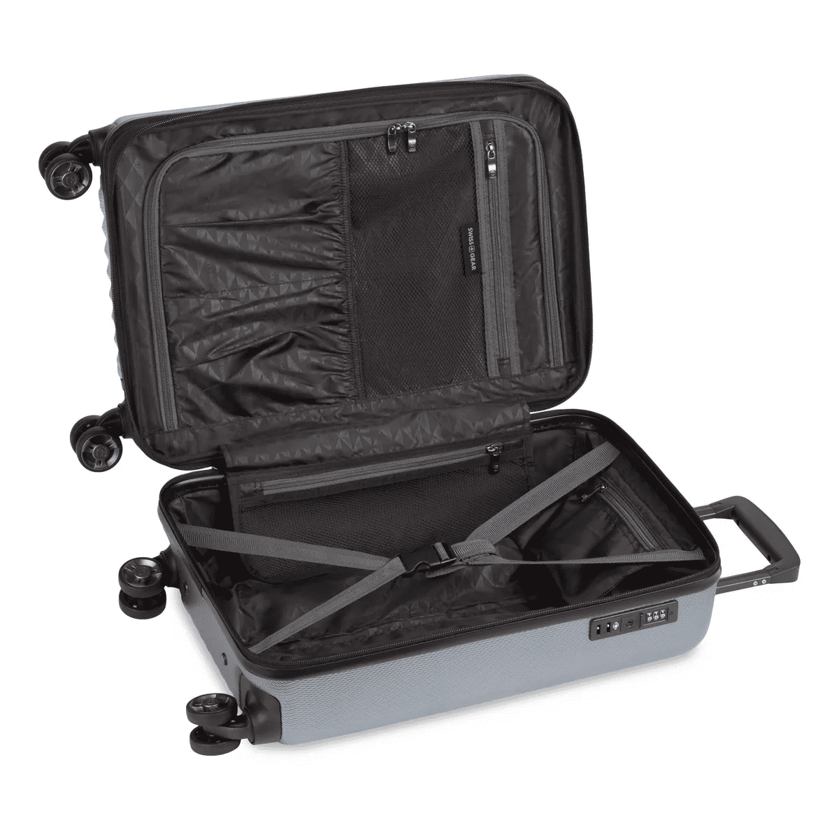 SWISSGEAR Energie Hardside Carry on Spinner Suitcase - Image 12