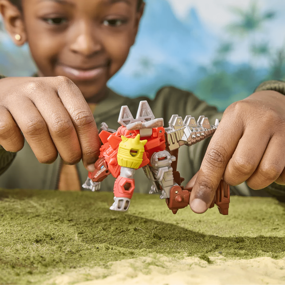 Transformers CYBERWORLD Dinobot Snarl Cyber Changers - Image 11