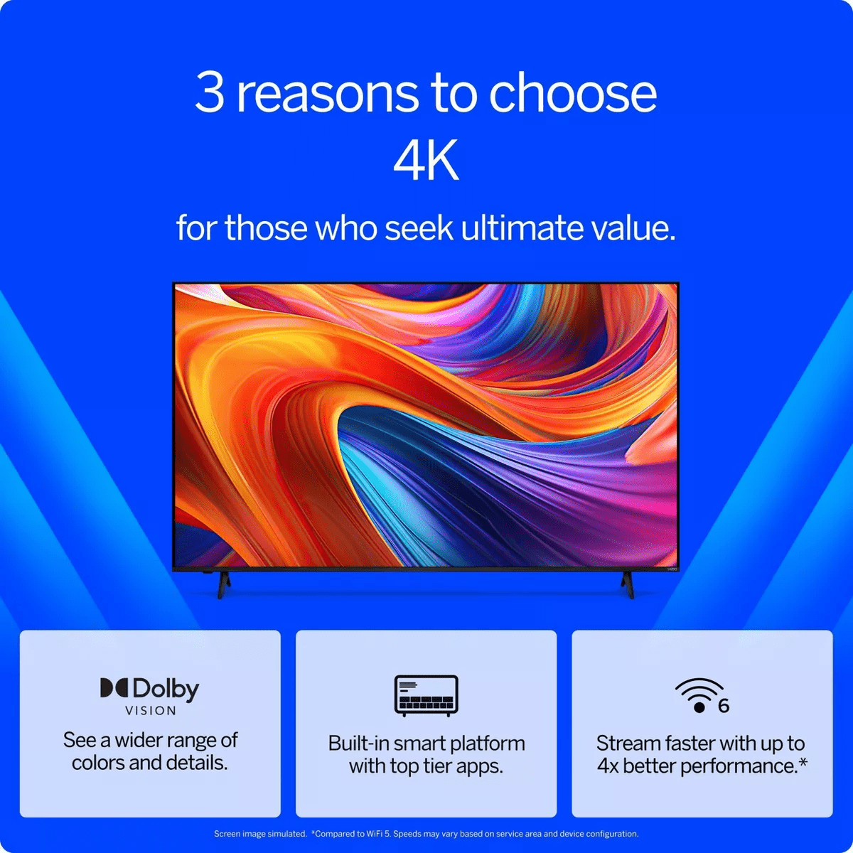 VIZIO Class 4K UHD LED HDR Smart TV - Image 4