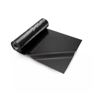 24 Ft. X 100 Ft. Heavy Duty Plastic Sheeting 6 Mil Thick, Polyethylene Tarp Vapor Barrier Black Underlayment