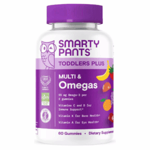 Smartypants Toddler plus Multivitamin & Omegas Gummies with Vitamins C, D3, B12 & Zinc - 60Ct