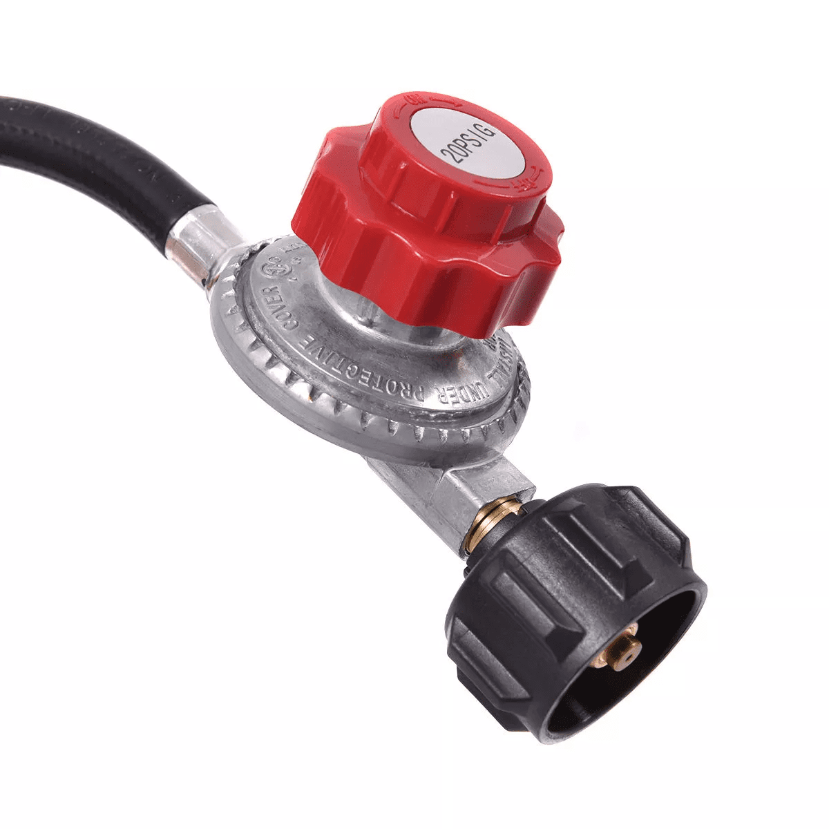 Costway Double Burner Gas Propane Cooker Outdoor Picnic Stove Stand BBQ Grill - Image 10