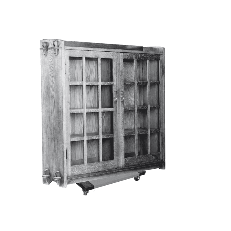 1000-Lb Capacity 4 -Wheel Blue Resin Dolly - Image 6