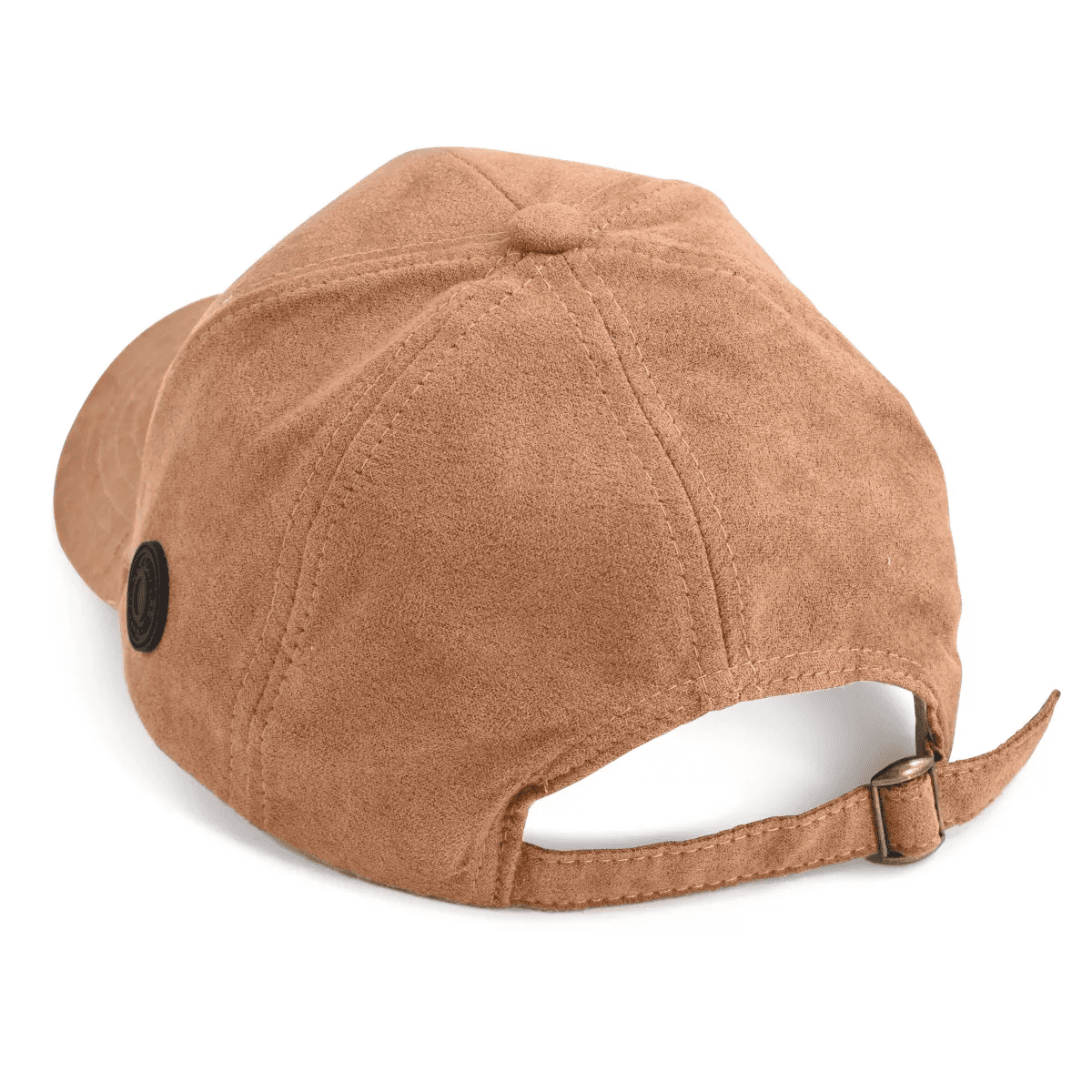 French Connection Microsuede Baseball Cap - Strapback Metal Closure - Image 4