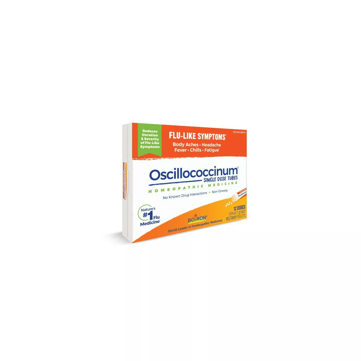 Oscillococcinum by Boiron Homeopathic Medicine for Flu-Like Symptoms - 12 Doses - Image 3