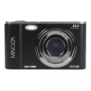 Minolta® MND20 16X Digital Zoom 44 MP/2.7K Quad HD Digital Camera