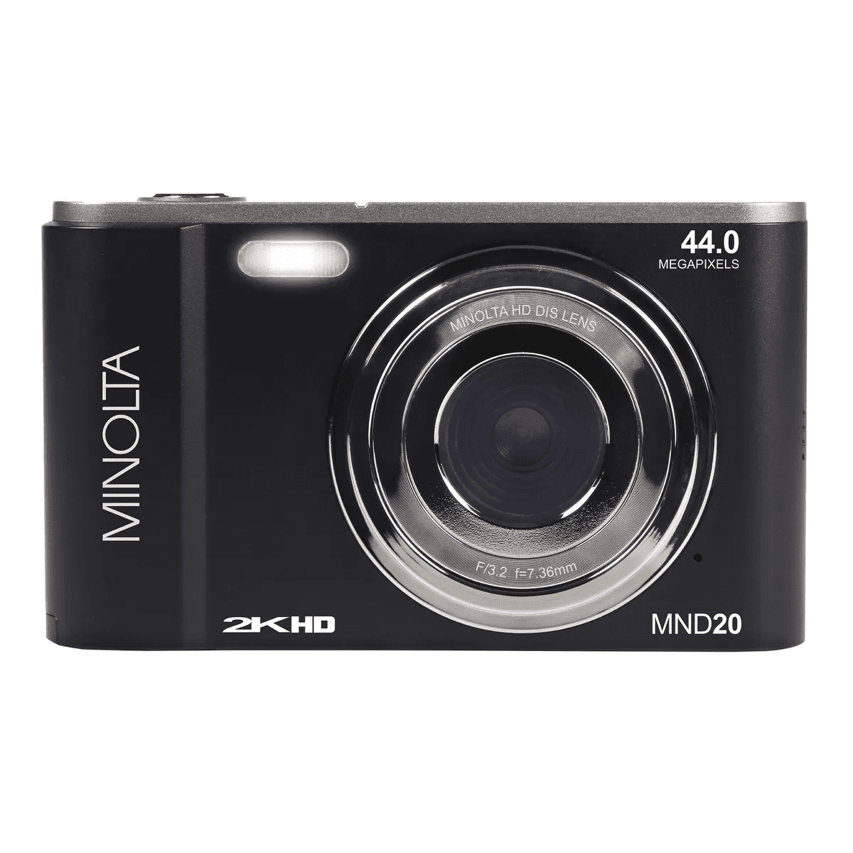 Minolta® MND20 16X Digital Zoom 44 MP/2.7K Quad HD Digital Camera