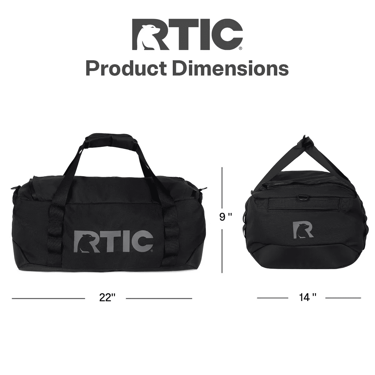 RTIC Outdoors Road Trip Duffel Bag Medium - Image 4