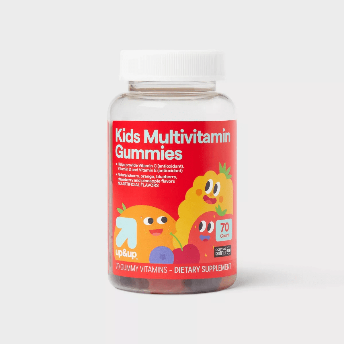Kids' Multivitamin Gummies - Fruit - Up&Up