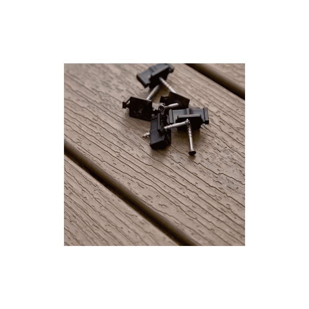 Hideaway 50 Sq. Ft. Universal Hidden Deck Fasteners Black - Image 4