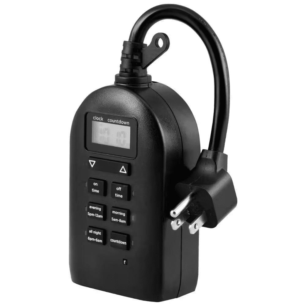 2-Outlet Outdoor Plug-In Digital Timer - Image 4