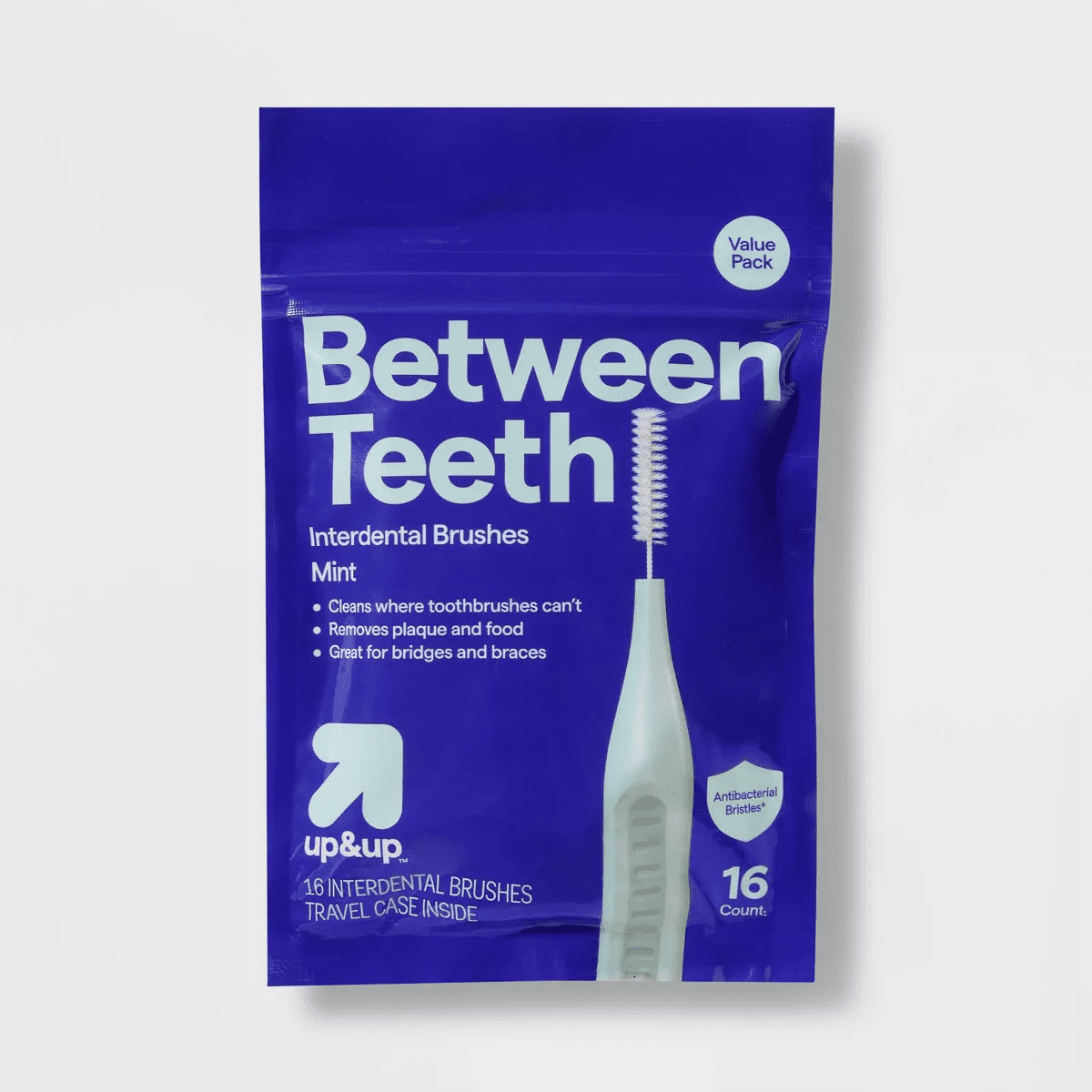 Between Teeth Interdental Brushes - Mint - Trial Size - Up&Up™