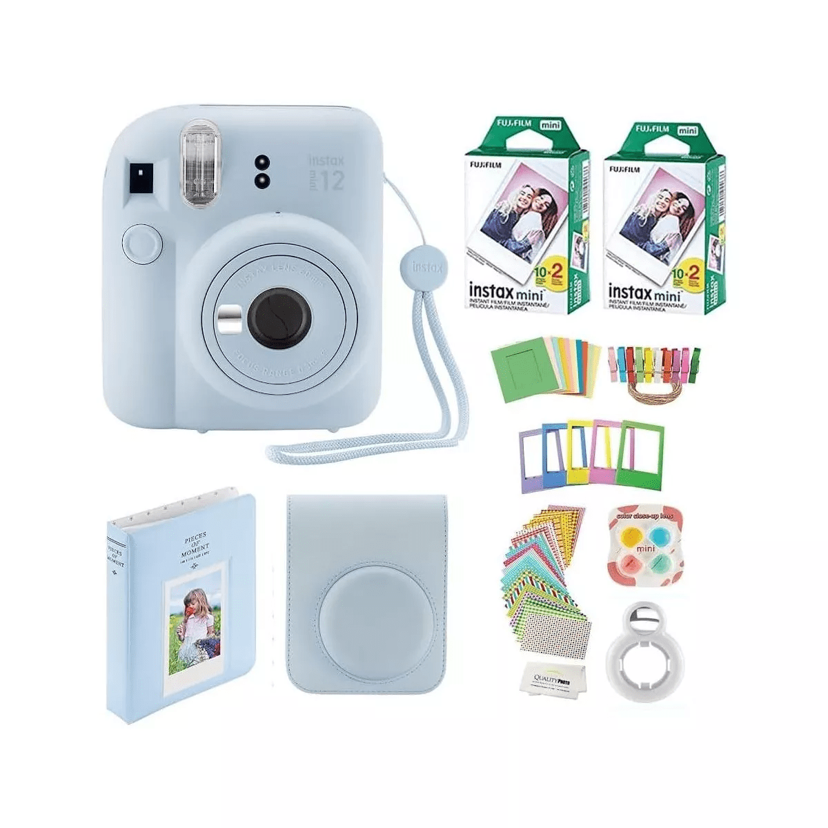 Fujifilm Instax Mini 12 Instant Camera with Case 40Fujifilm Prints Decoration Stickers Frames Photo Album and More Accessories - Image 11