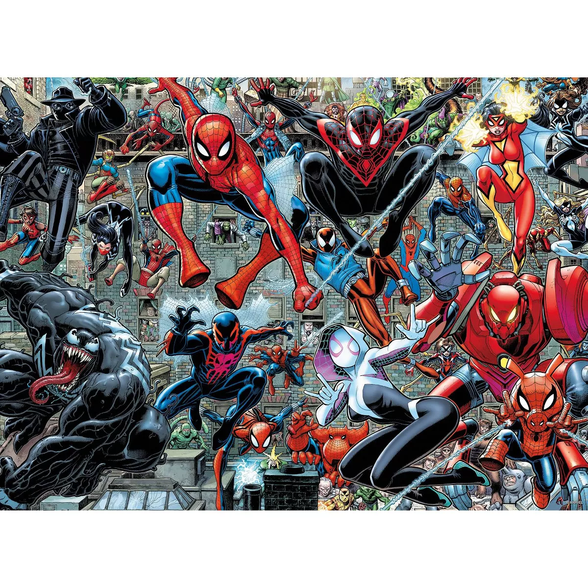 Silver Select Marvel Spider-Verse 1000Pc Puzzle - Image 3