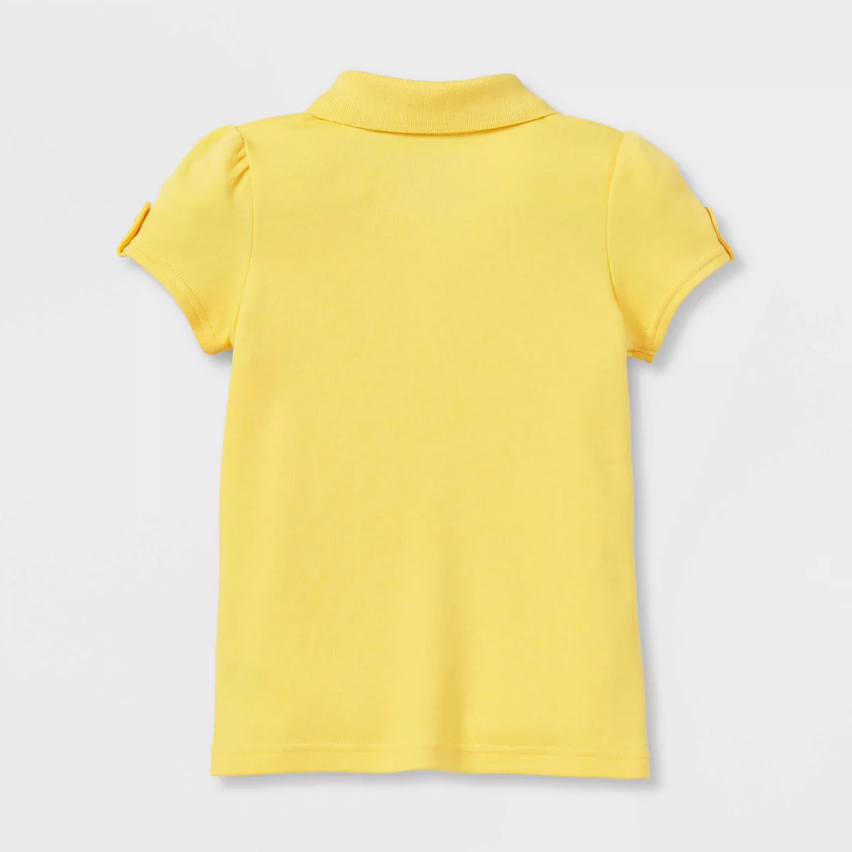 Toddler Girls' Short Sleeve Interlock Uniform Polo Shirt - Cat & Jack - Image 3