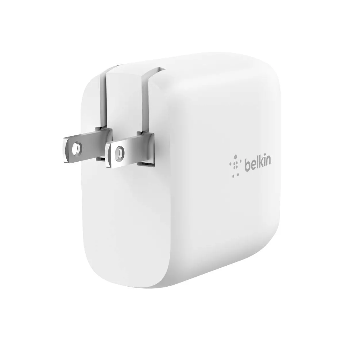 Belkin Boostcharge (20W) Dual USB-C with (40W) Stand Alone Wall Charger: Quick Charge, Lightweight Design, Compatible with Apple Iphone 14/15 Series - Image 2