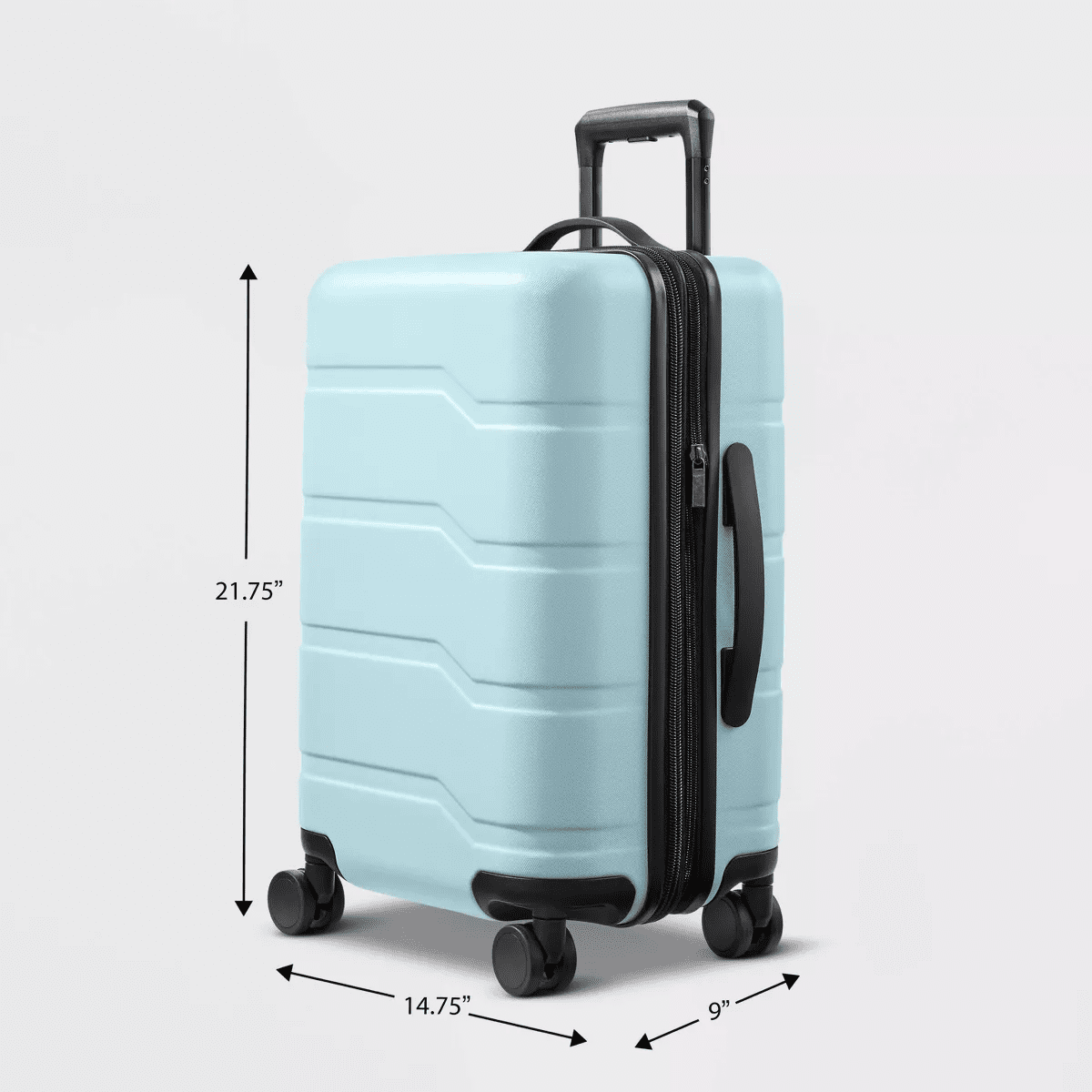Hardside Carry on Spinner Suitcase - Open Story - Image 6