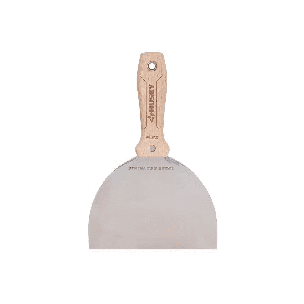 3-Pack Wooden Handle Putty Knife and Scraper Set with Stainless Steel Blade - Image 7