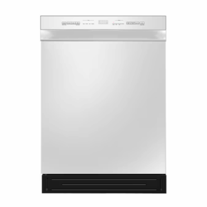 24-In Front Control Built-In Dishwasher ( White ) , 52-Decibel