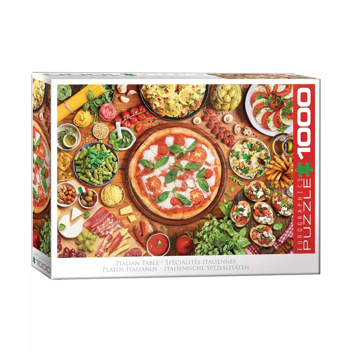 Eurographics Flavors of the World Italian Table Jigsaw Puzzle - 1000Pc - Image 2