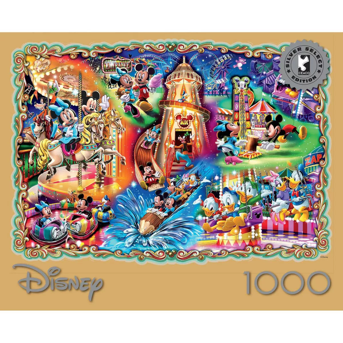 Buffalo Games Disney Mickey'S Carnival Jigsaw Puzzle - 1000Pc - Image 4