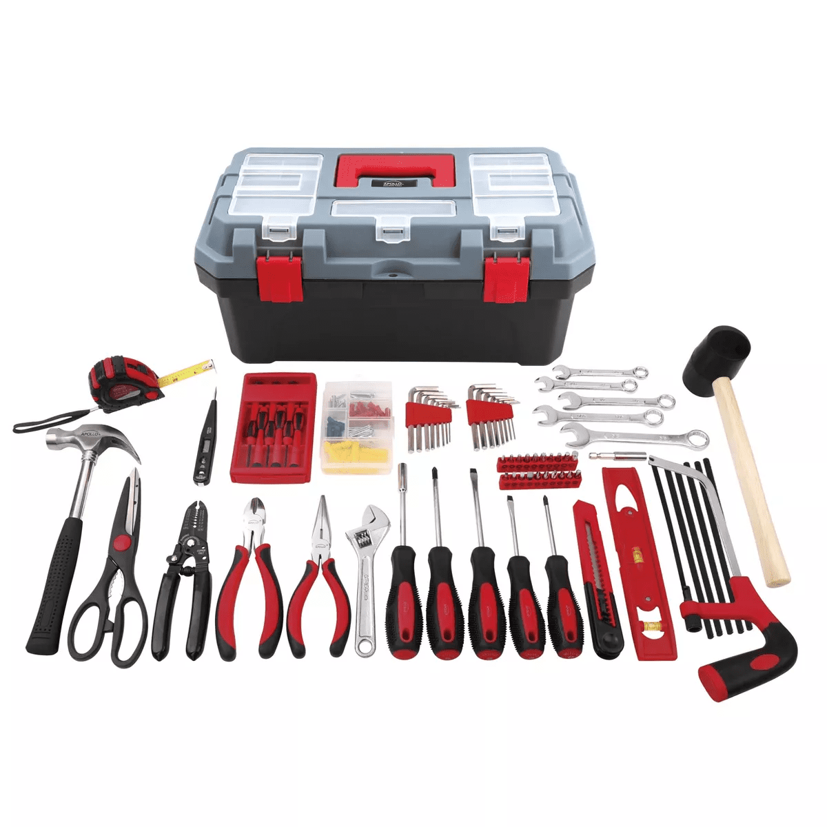 Apollo Tools 170Pc Household Tool Kit with Tool Box - Image 8