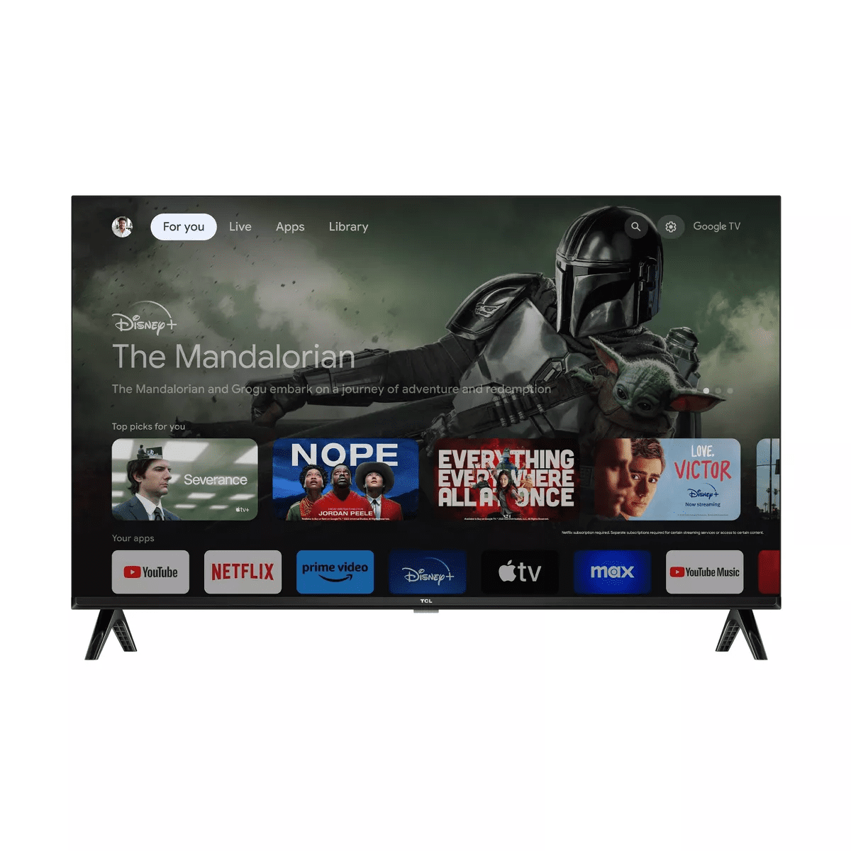 TCL 32" Class S2-Series 720P HD LED Smart Google TV - 32S250G - Image 4