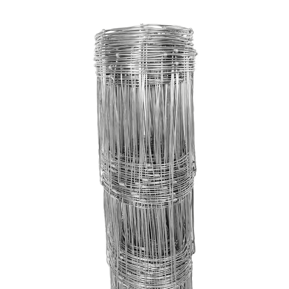 14-Gauge 4 X 164 Ft. Galvanized Cattle Farm Fence Wire Mesh for Livestock, Goat, Deer, Hog Wire Rolls Animal Barrier - Image 2