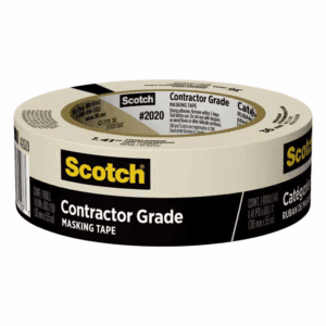 Scotch 1.41 In. X 60.1 Yds. Multi-Surface Contractor Grade Tan Masking Tape (1 Roll)