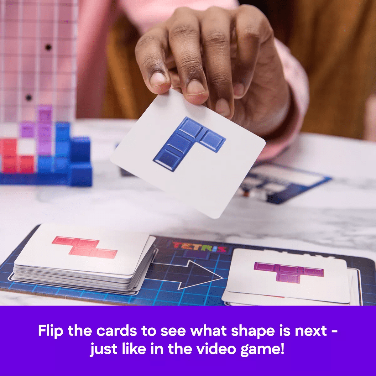 Spin Master Games Tetris: the Board Game Head-To-Head Puzzle Challenge Game - Image 3