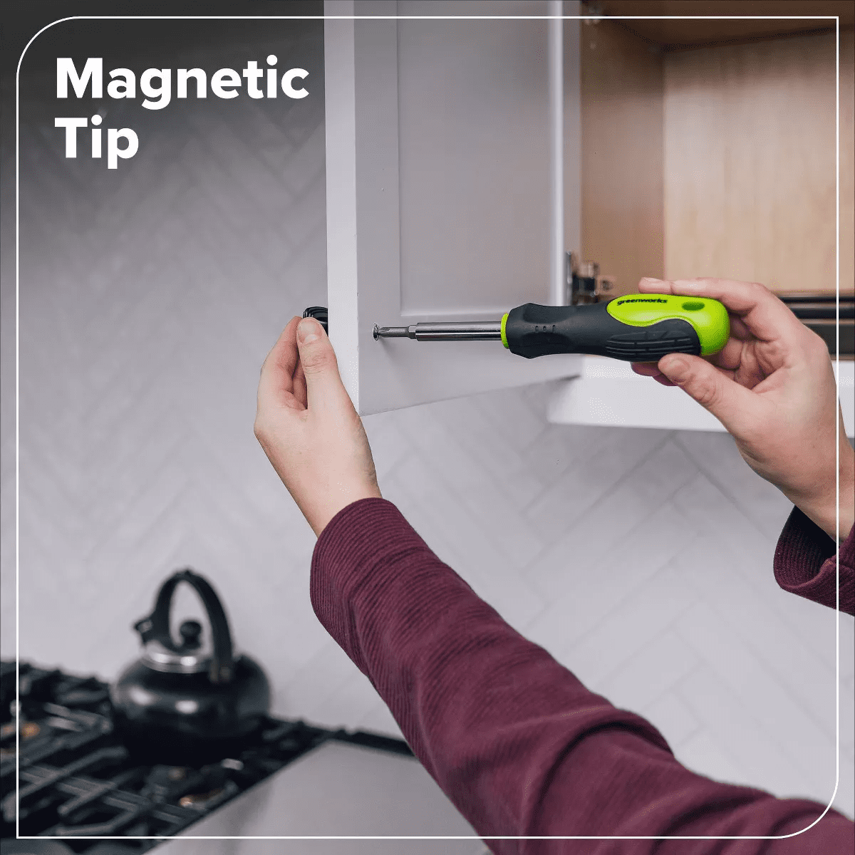 Greenworks Multi-Bit Screwdriver - Image 3