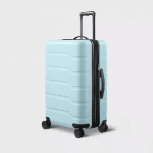 Hardside Medium Checked Suitcase - Open Story