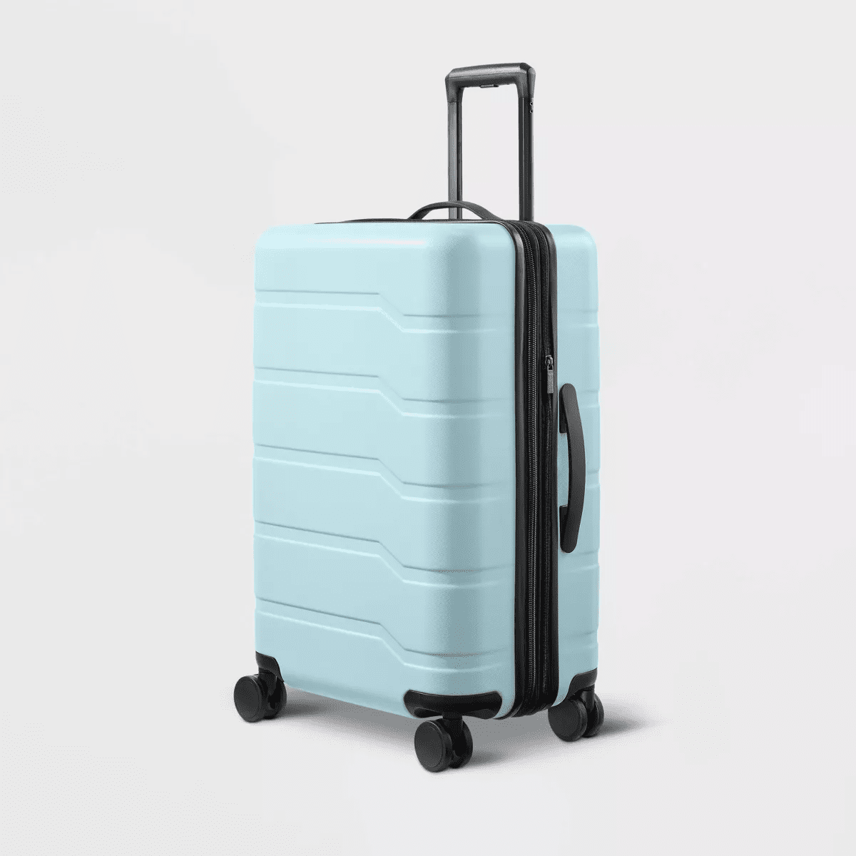 Hardside Medium Checked Suitcase - Open Story