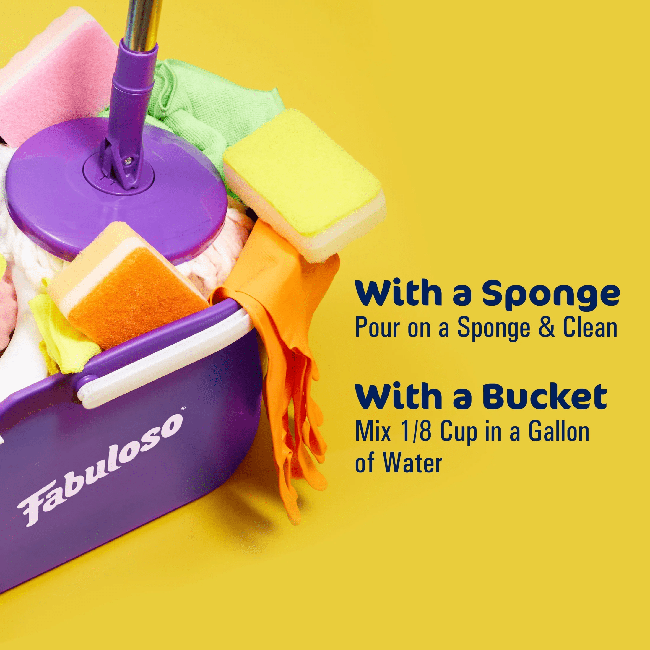 Multi-Purpose Cleaner & Floor Cleaner 2X Concentrated, Lavender - 56 Fl Oz - Image 7