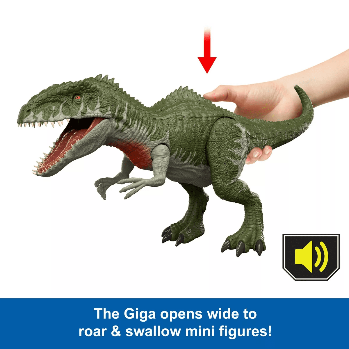 Jurassic World 2-Pack of Dinosaur Figures Giganotosaurus & Therizinosaurus, Attack Actions - Image 4